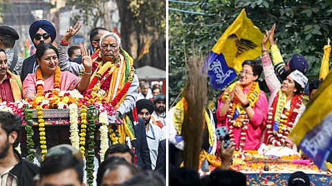 bjp-wins-delhi-by-elections-secures-six-seats-how-congress-and-aap-performed