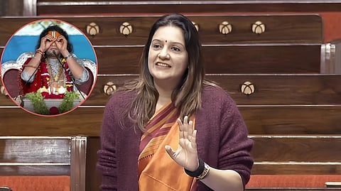 india aniruddhacharya-controversial-remark-court-case-priyanka-chaturvedi-reaction
