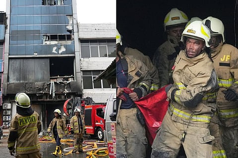 Black smoke, screams and chaos... Fire wreaks havoc in Jakarta, 20 people burned to death - VIDEO