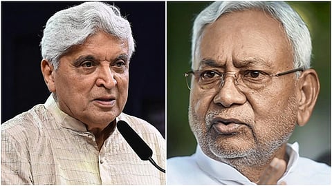 javed akhtar and nitish kumar