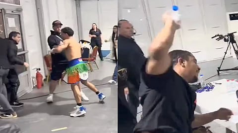 Boxer Neeraj Goyat Involved In Heated Exchange With Anthony Taylor