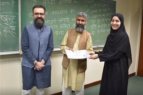 Sanskrit will be taught at this Pakistani university; the course has begun... Research will also be conducted on the Ramayana and the Gita.