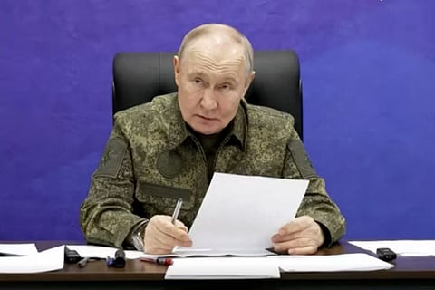 Putin enters in commando attire! A smile makes a major announcement. What's his next move?
