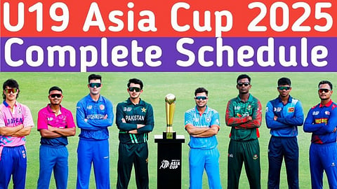 U19 Asia Cup: जानें कब से खेला जाएगा एशिया कप का मुकाबला, यहां देखें पूरा शेड्यूल और फॉर्मेट