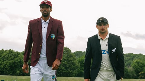 NZ vs WI: वेस्टइंडीज 205 रनों पर ढेर, ब्लेयर टिकनर हुए चोटिल; न्यूजीलैंड की सधी शुरुआत