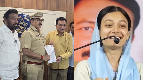 AIMIM Corporator Sahar Sheikh Apology Kirit Somaiya Complaint Mumbra Police Notice