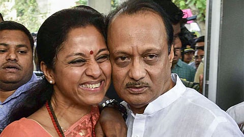 Ajit Pawar And Supriya Sule