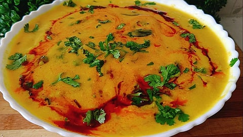 Aloo Matar Kadhi, Food Recipe