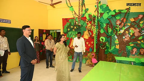 Amravati Municipal Corporation Elections New concept to engage voters, pink and thematic booths ready for voting