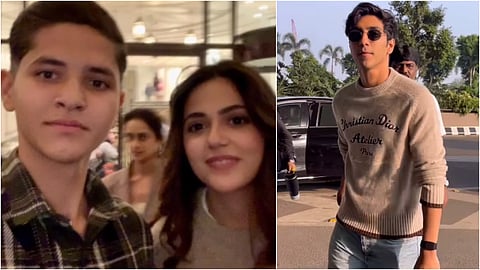 Aneet Padda Wearing Ahaan Panday Sweater
