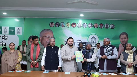 Tejashwi Yadav returns to his old ways...attacks Nitish government over rape and death of NEET student