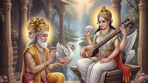 Goddess Saraswati Worship
