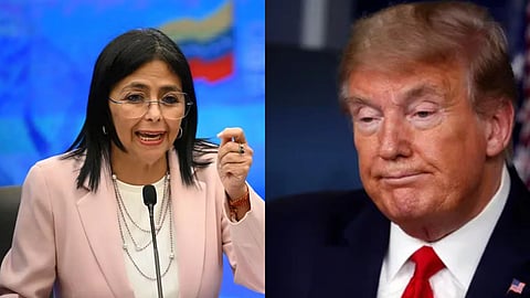 Delcy Rodriguez Slams US