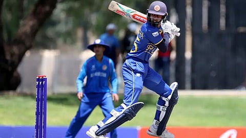 Afghanistan U19 vs Sri Lanka U19, 4th Match, Super Six Group 1:
