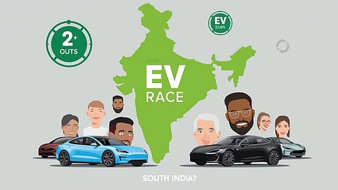 Two out of every five electric cars come from these states. South India leading the EV race