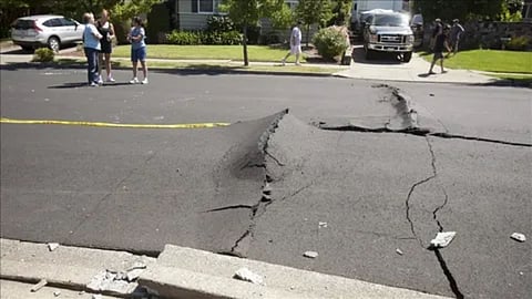 Earthquake in US