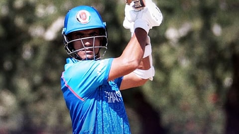 Faisal Shinwari made history, becoming the first player from Afghanistan to achieve this feat