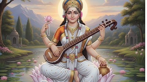 Goddess Saraswati
