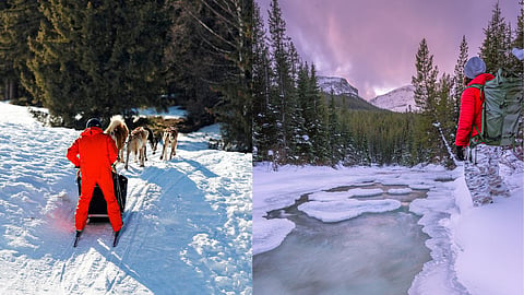 See the snow-capped mountains on a long weekend, this place is called heaven on earth