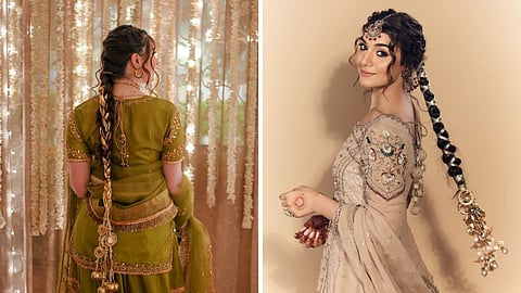 Lohri 2026, Paranda Hair Style