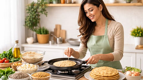 High Protein Roti Without Wheat for Weight Loss