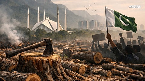 In Pakistan, the "lungs" of the country have been attacked! 29,000 trees were cut down citing health reasons, sparking a major uproar in parliament.
