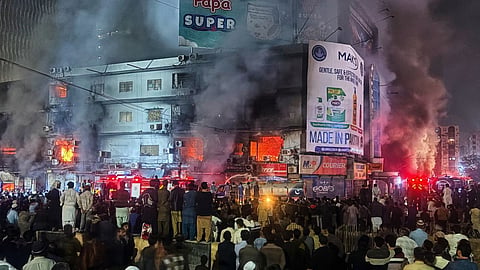 Karachi Mall Fire