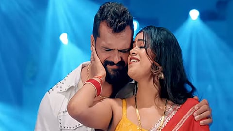 khesari lal yadav rumaliya bhojpuri romantic song