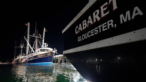 A "historic" sailboat has gone missing in the Atlantic Ocean; seven people were on board, and one body has been recovered from the wreckage; the search continues.