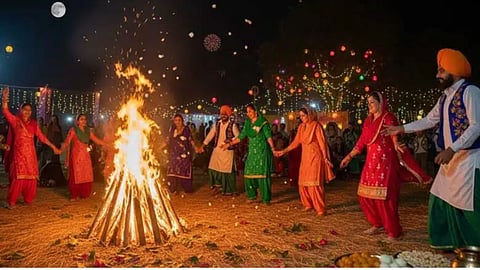 Lohri For Newborn Baby