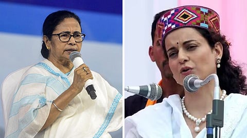 Mamata Banerjee And Kangana Ranaut