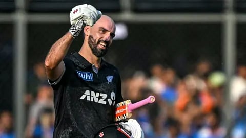Daryl Mitchell Breaks Record Of Most Runs In A 3-Match ODI Series Against India