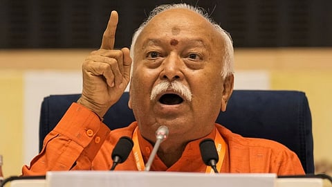 mohan bhagwat said If something good or bad happens to Bharat Hindus will be asked about it
