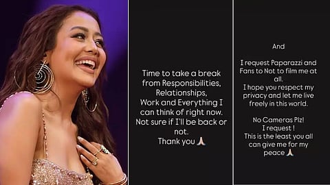Neha Kakkar Shocking Break