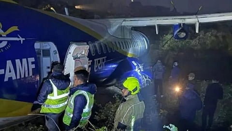 Nepal: A Buddha Air aircraft skidded off the runway at Bhadrapur Airport; all 55 passengers escaped unharmed.