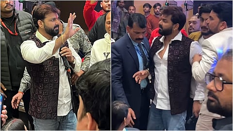 Pawan Singh Lost His Temper At Party