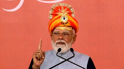 Pm Modi in swabhiman parv