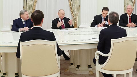 Putin-US delegation Meeting