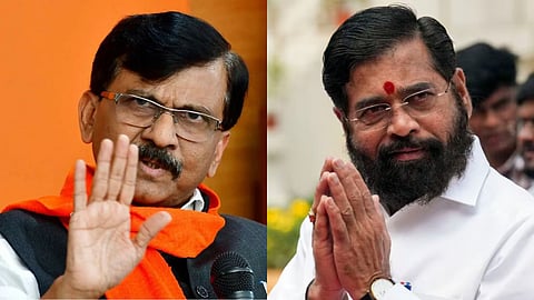 Sanjay Raut And Eknath Shinde