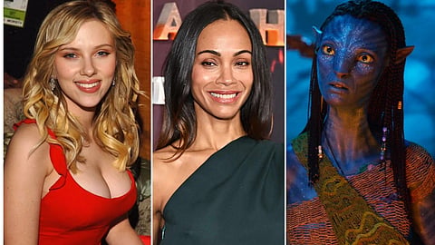 Scarlett johansson And Zoe Saldana