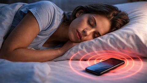 Sleeping with Mobile Phone Near Head Risks