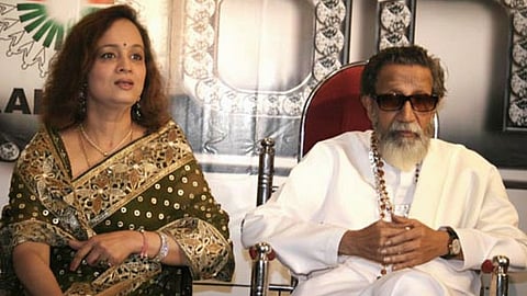 Smita Thackeray And Balasaheb Thackeray