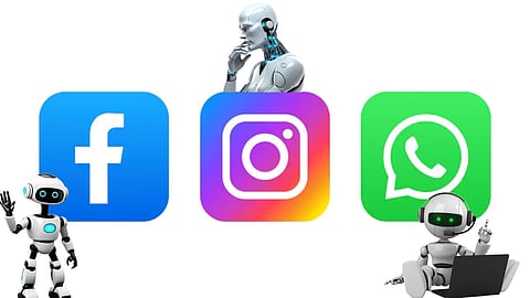 using Instagram and Facebook become more expensive nowhave to pay for AI features on WhatsApp