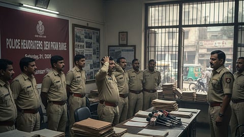 UP police were bargaining for death... you will be shocked to know the method, 13 policemen including the inspector were suspended
