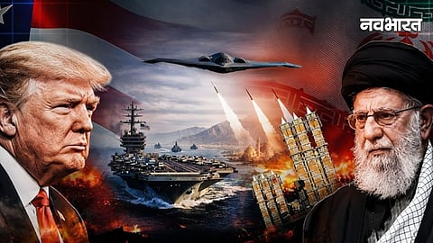 US Iran war news:  मिडिल ईस्ट में हाई अलर्ट, आदेश मिलते ही चंद घंटों में ईरान पर हमला कर सकता है अमेरिका; निशाने पर परमाणु ठिकानें