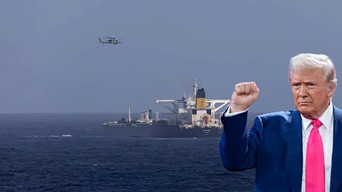 Major US operation in the Caribbean Sea; Trump's forces seize fifth oil tanker, intensifying the blockade of Venezuela.