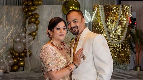 In the US, an Indian man shot and killed his wife and four relatives; the children survived by hiding in a closet.