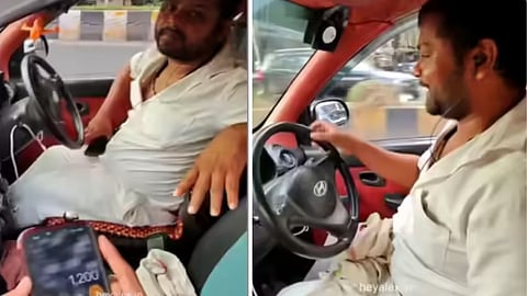 A Mexican influencer exposed a taxi driver’s attempt to charge ₹1200 after quoting a ₹120 fare through a viral prank video.