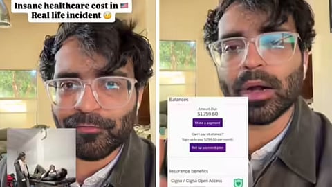 A minor knee injury in the US cost an NRI nearly ₹5 lakh, highlighting America’s expensive healthcare system.
