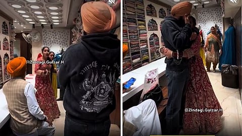 A boyfriend’s surprise reunion with his girlfriend after 9 years has left the internet emotional.